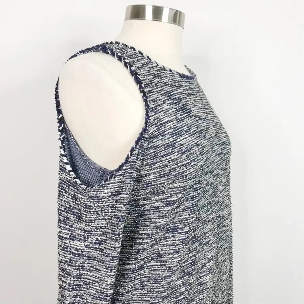 LOFT blue tweed